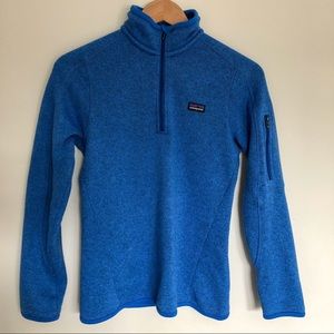 ❌ S O L D ❌Patagonia Better Sweater 1/4 Zip- Blue